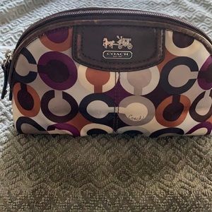 Coach purse/makeup bag